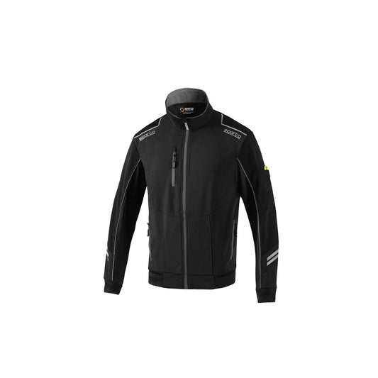 Men's Sports Jacket Sparco Tech TW Black Grey-0