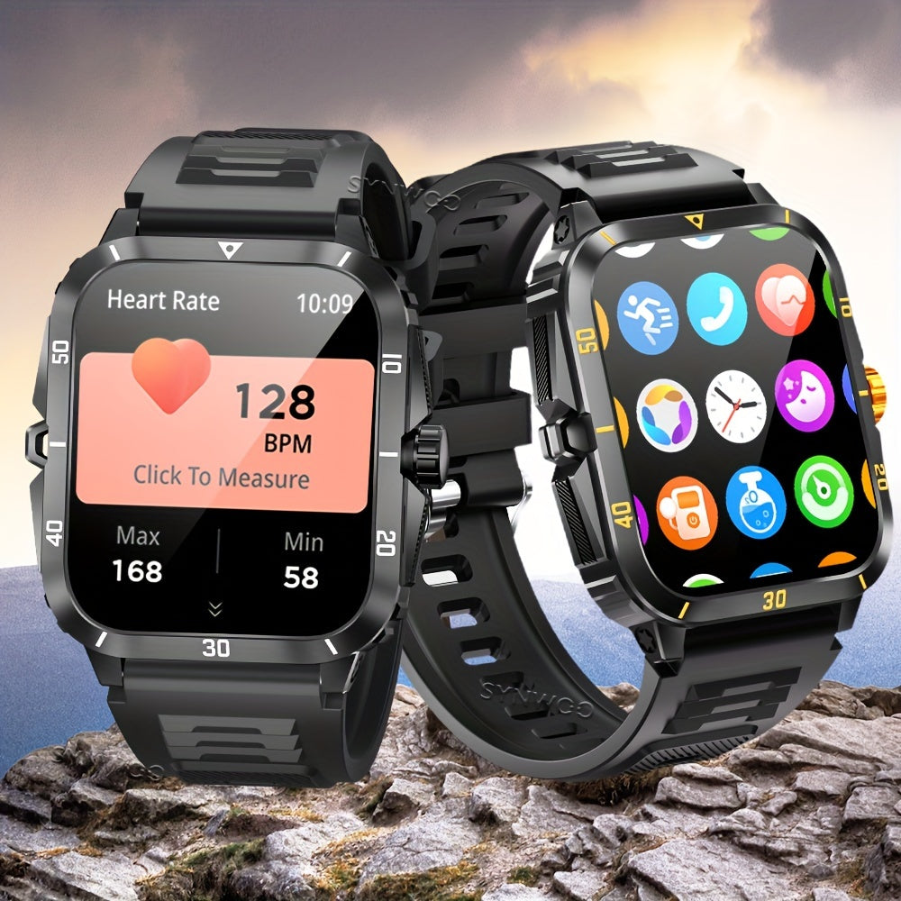 New Smartwatch For Men Women - Multiple Sport Modes, High-Definition Screen, Fitness Tracker With Reminders, Wireless Calls, Long Battery Life.