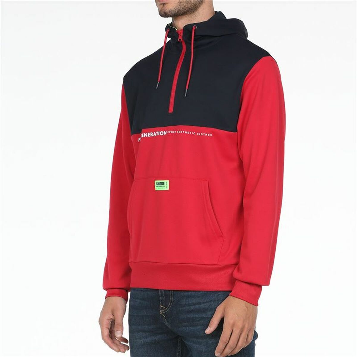 Men’s Hoodie John Smith Siena Red-3