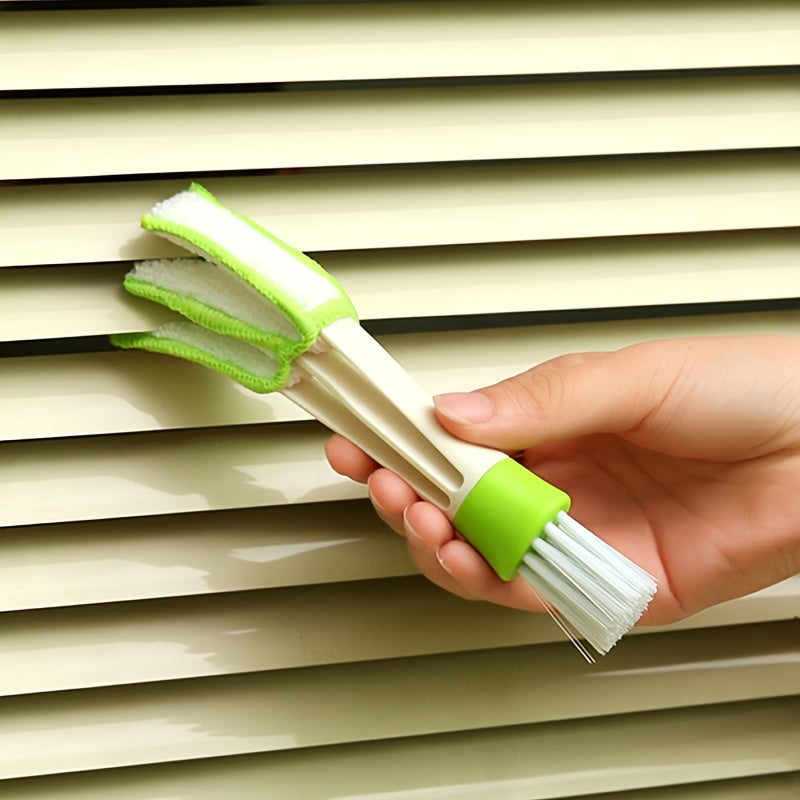 1pc, Multi-functional Air-Conditioning Shutter Brush - Detachable and Washable Cleaning Clip for Door Partitions and Dead Corners