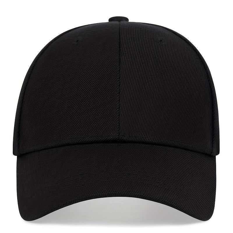 Finger Embroidery Black Baseball Cap Simple Adjustable Dad Hats Breathable Sunscreen Sports Hats For Women Men