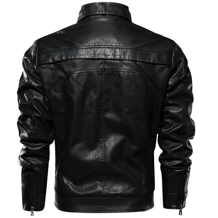 Benedict Mens Leather Jacket-2