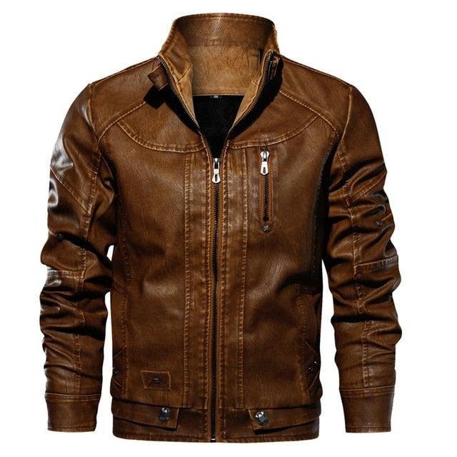 Benedict Mens Leather Jacket-7