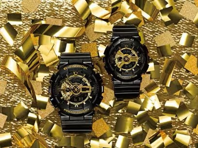 CASIO G-SHOCK Mod. GS-BASIC - GOLD BLACK SERIE-2