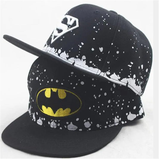 Ny modebroderi børn baseballkasket Snapback drenge piger hip hop kasket baby flad langs solhat