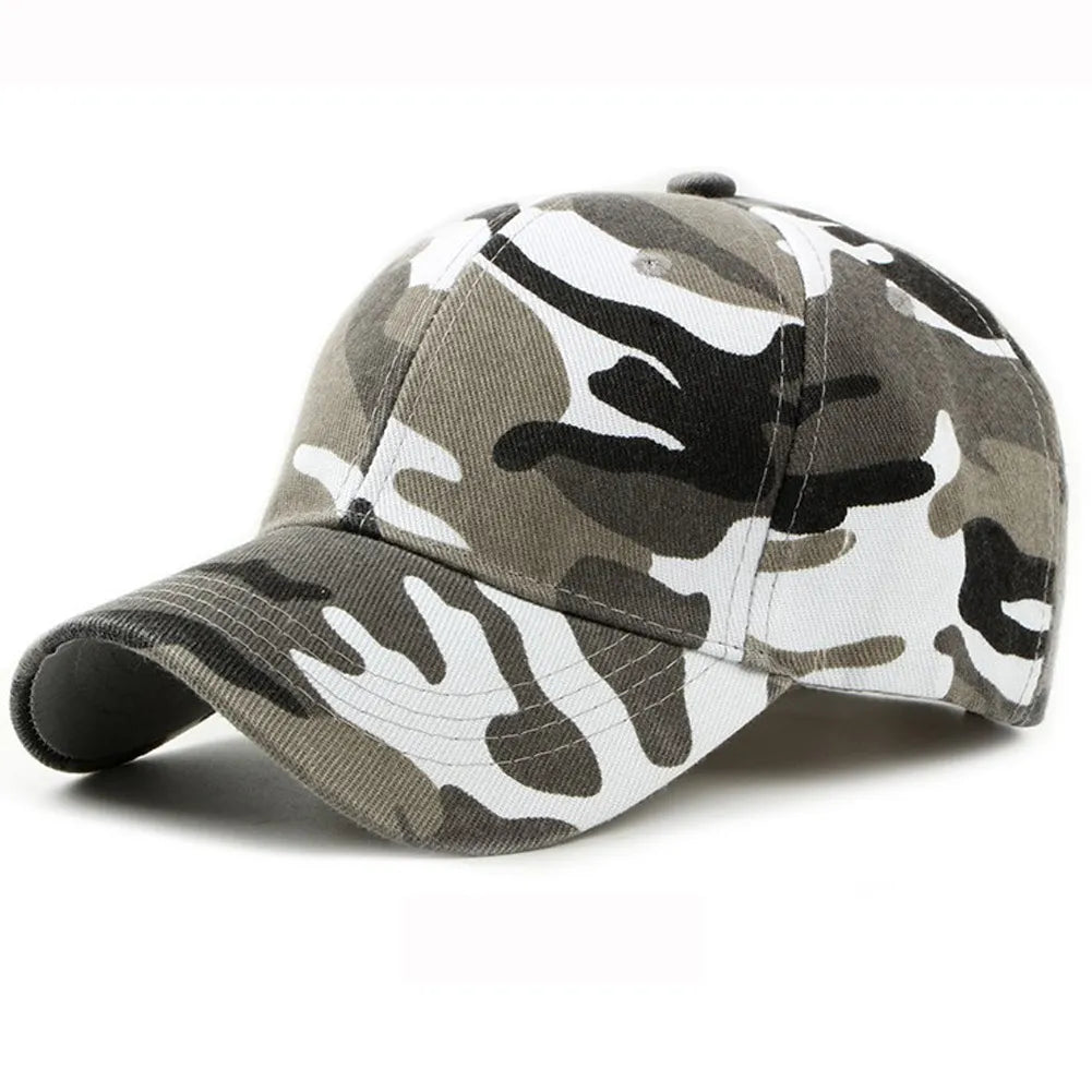 Sommer Justerbare Baseball Caps Unisex Sport Udendørs Solcreme Hurtigtørrende Casual Caps Kvinder Mænd Camouflage Hatte