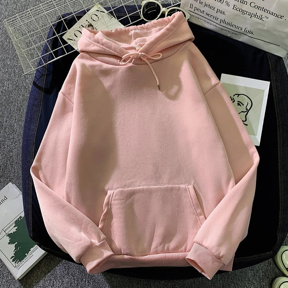 Hoodie Sweatshirts Women Pullover Streetwear Casual Fashion Clothes