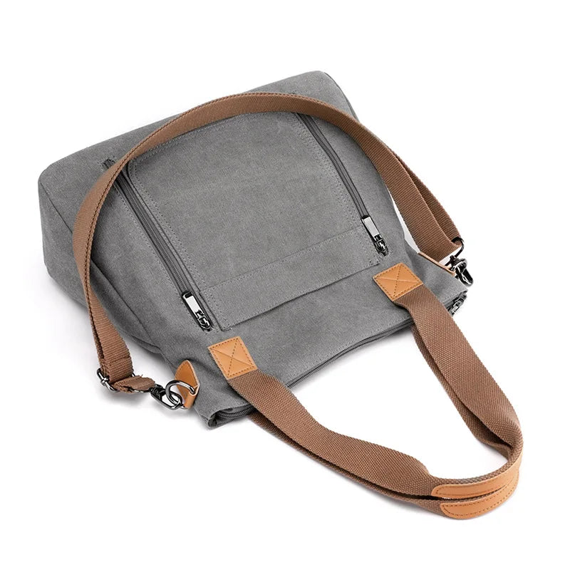 Women's Canvas Casual Fashion Large Capacity Cross-body Bag