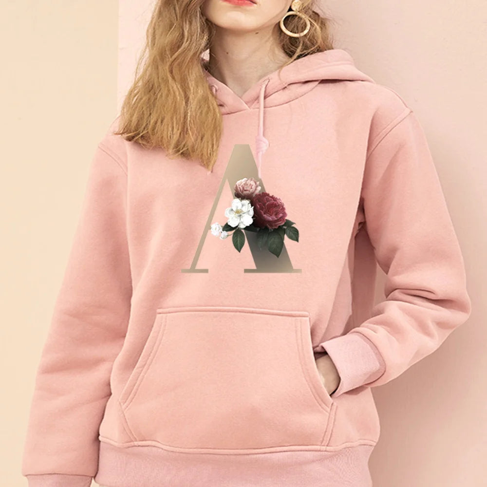 Hoodie Sweatshirts Women Pullover Streetwear Casual Fashion Clothes