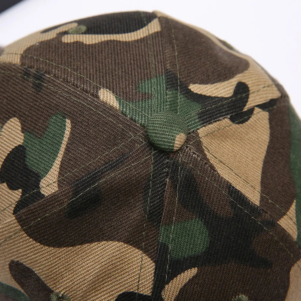 Summer Adjustable Baseball Caps Unisex Sports Outdoor Sunscreen Quick-Drying Casual Caps Women Men Camouflage Hats