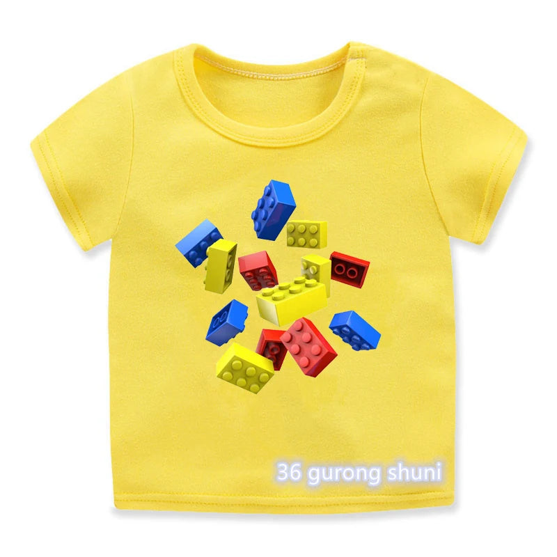 Cute Kids Clothes Summer Boys Girls Clothing Tee