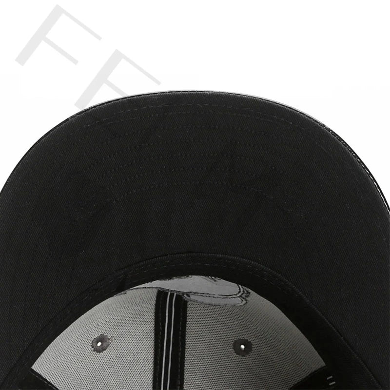 FEI M Fashion INGEN ANMODNINGER Kasket LP Long Play Grå Voksen Udendørs Casual Sol Baseballkasket Rejse Hip Hop Snapback Hat Bone