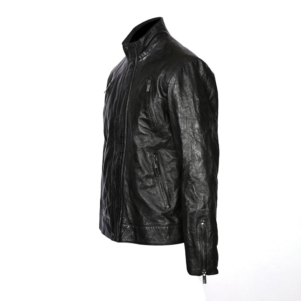 Tom Cruise Mission Impossible Leather Jacket Black-4