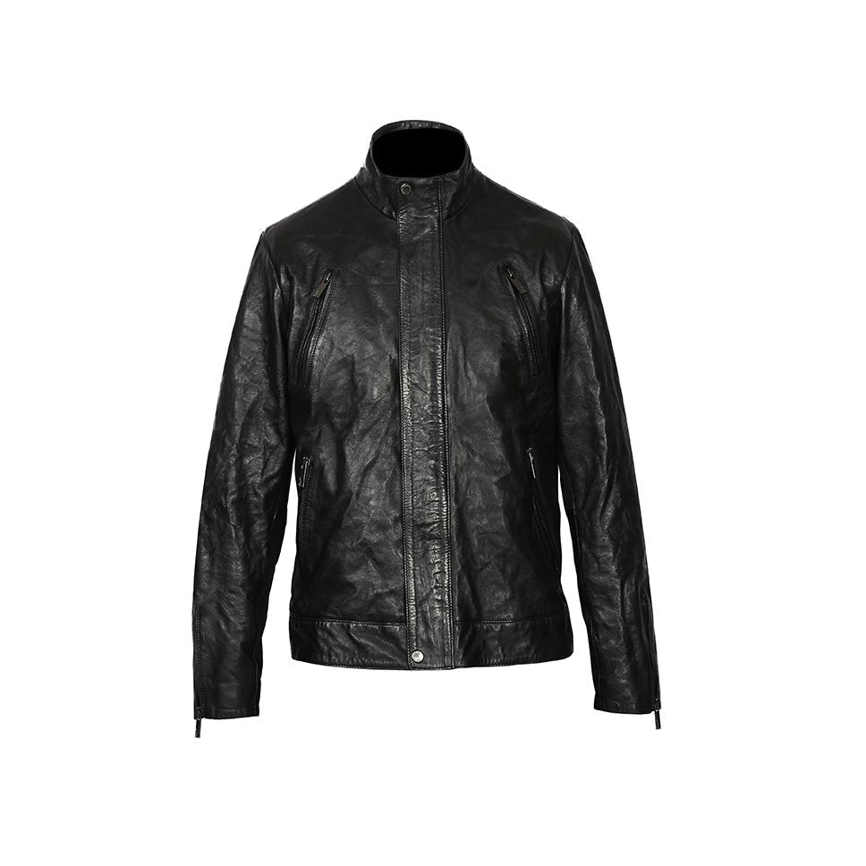 Tom Cruise Mission Impossible Leather Jacket Black-5