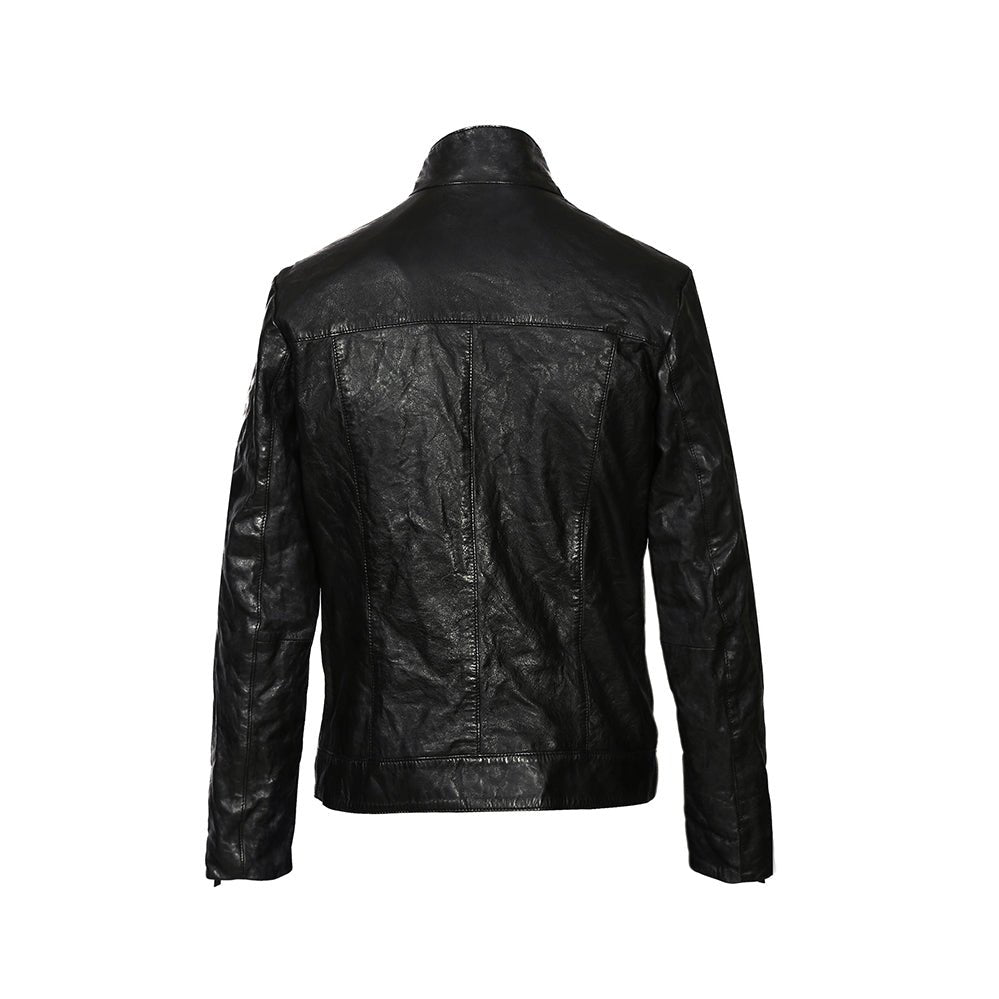 Tom Cruise Mission Impossible Leather Jacket Black-6