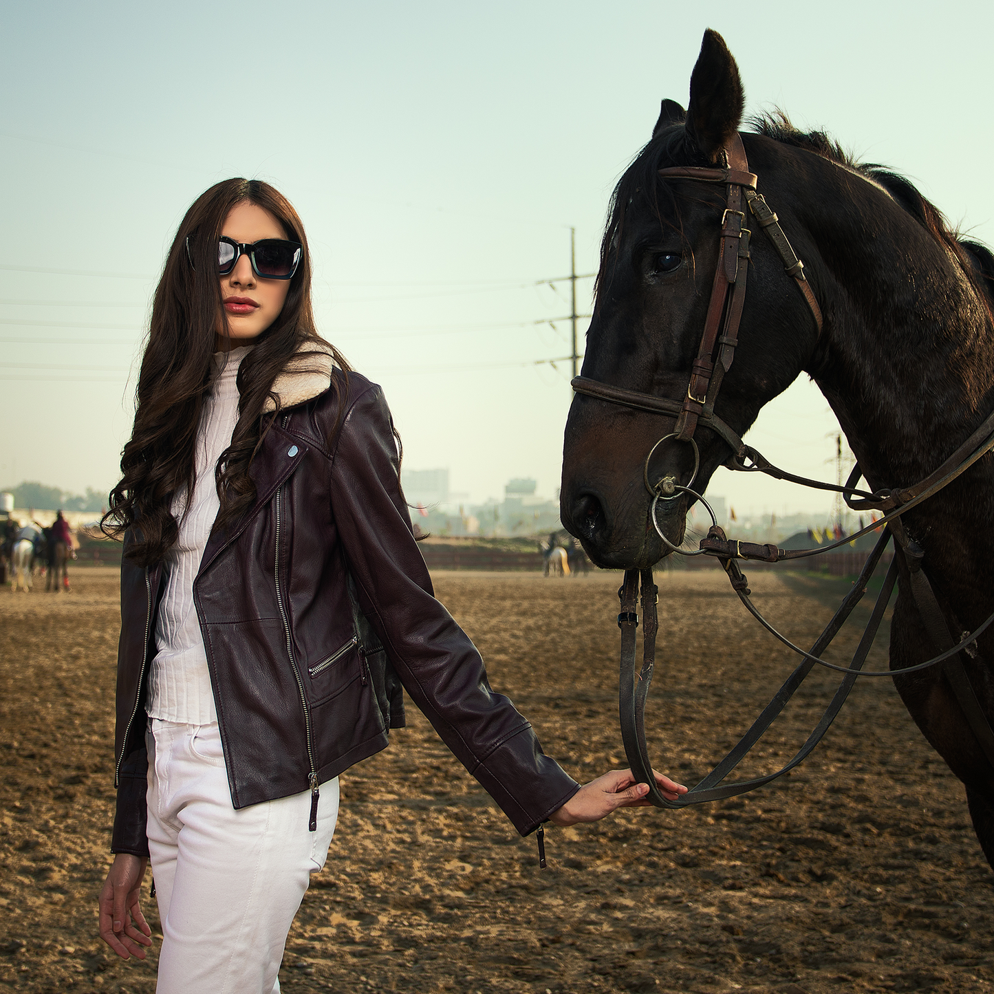 Burgundy Leather Jacket-1