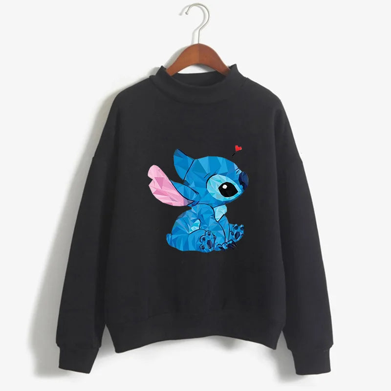 Cute Lilo and Stitch Anime Sweatshirt Manga Streetwear Hoody