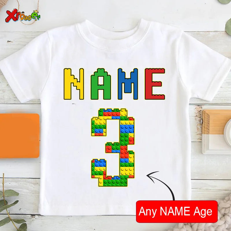 Kids Shirt Clothing Children Outfit Summer