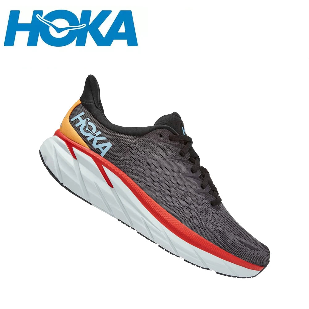 Trainer Sneakers Hoka Clifton 8 Running Shoes Men's and Women's Lightweight Cushioning Marathon Absorption Highway