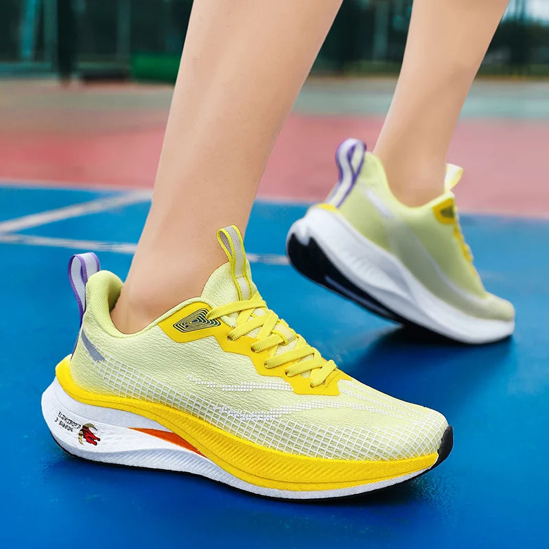 Marathon Men Casual Sneakers AirCushion Breathable Running Shoe Comfortable Gym Tenis Masculino Women Athletic Training Footwear