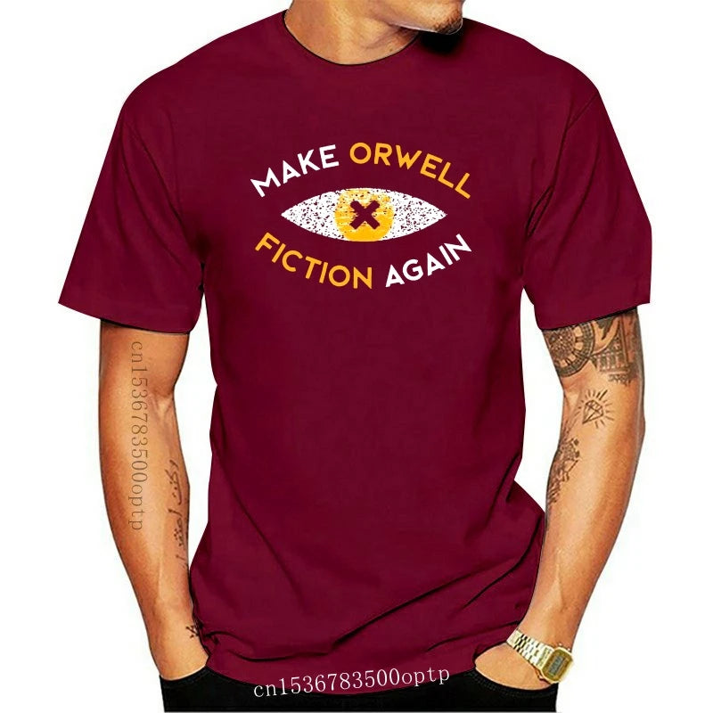 New Make Orwell fiction again - Philosophy gift T shirt orwell 1984 dystopia liberal philosopher philosophy philosophic