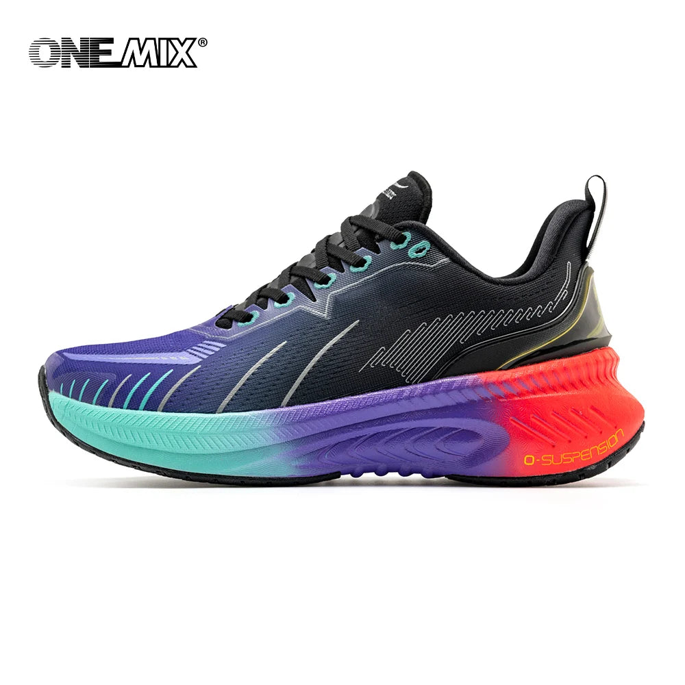 ONEMIX Motion Road Running Shoes for Men Air Cushion Outdoor Sport Trail Shoes Male Trainers Summer Jogging Shoes Women Sneakers