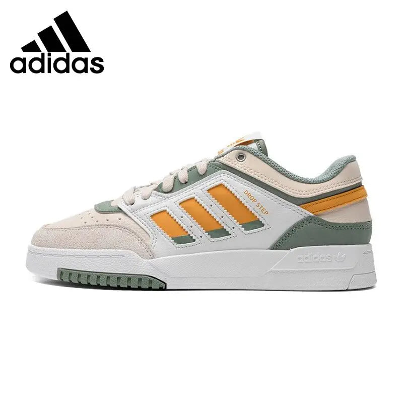 Original New Arrival Adidas Originals DROP STEP LOW Unisex Skateboarding Shoes Sneakers