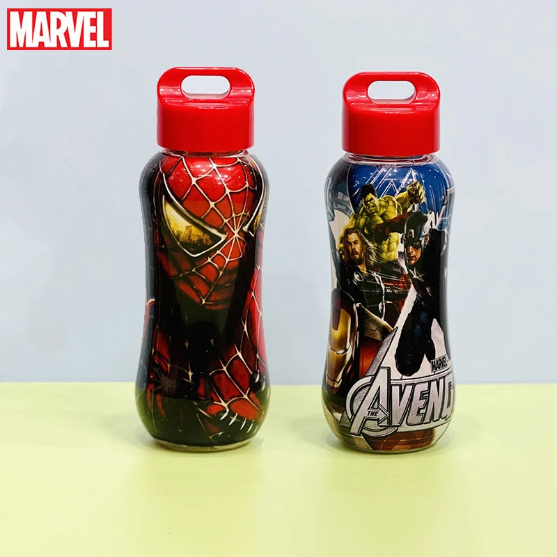 Disney Marvel Cup Cartoon Captain America Spider-Man Children Water Bottle Water Cup Anime Frozen Mickey Minnie Baby Cups Gifts