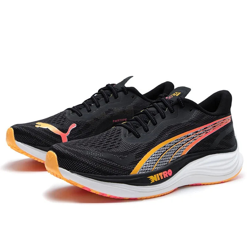 PUMA Men's Shoes Velocity Nitro 3 FF Sneakers Lightweight Mesh Running Shoes