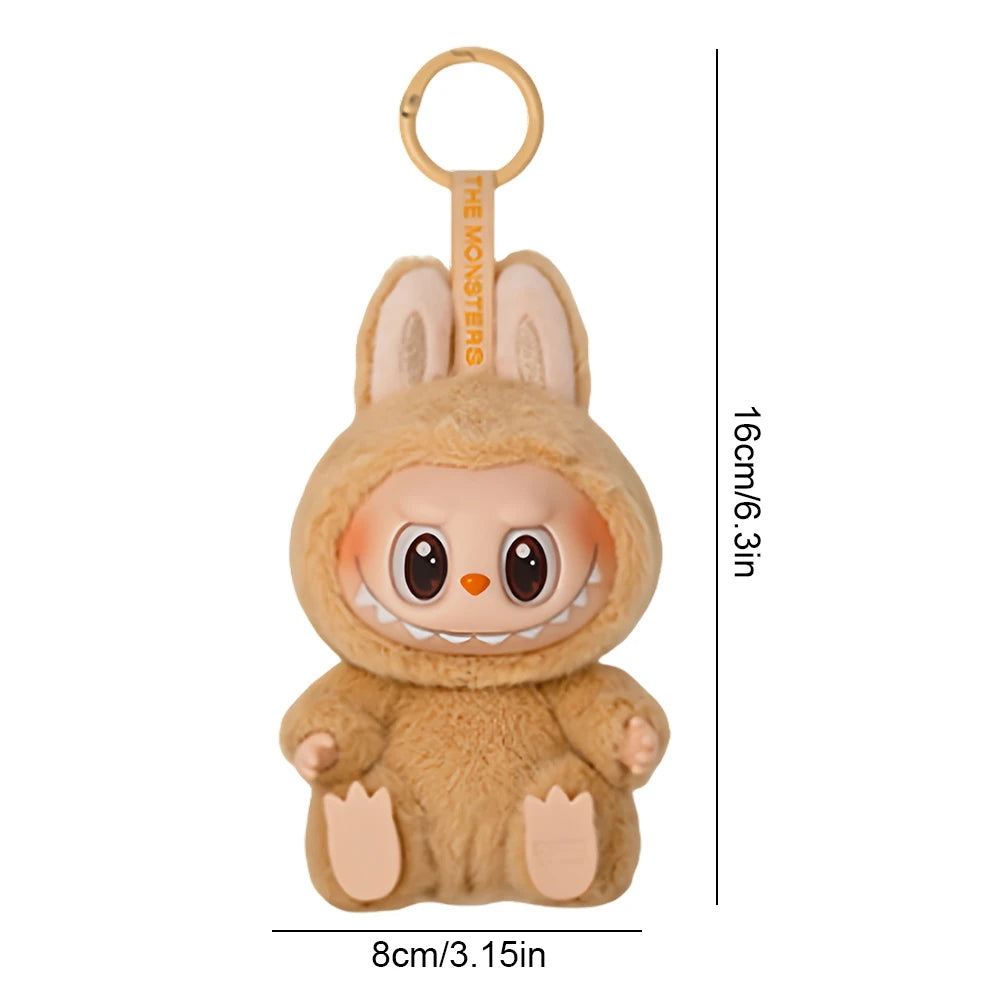 Hot Sale Anime Figure Labubu Have A Seat Series Vinyl Pendant Doll Model Toy Cute Monster Replica Keychain Toys Birthday Gifts