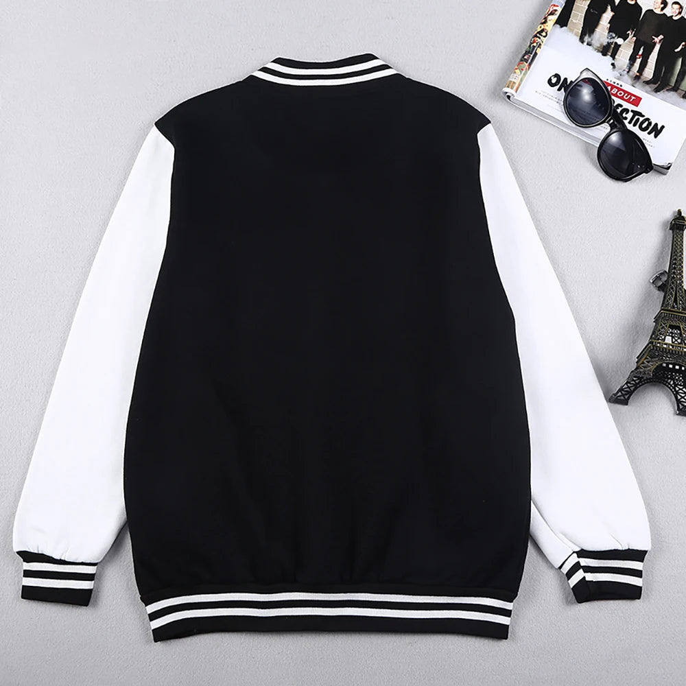 Emc Energy Milk Coffee Prints Baseball Coats Mens Autumn Funny Clothes Cartoon Harajuku Jackets Loose Comfortable Man Clothing