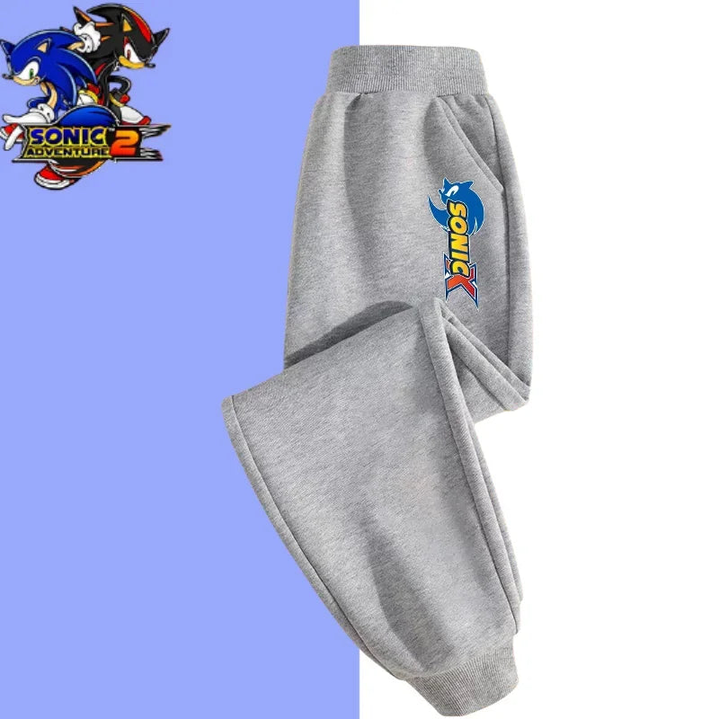 2024 Fashion Boys Nintendo Series Baseball uniform Sonic 1-14 year old girls Coat Cartoon Print Spring and Autumn Jacket