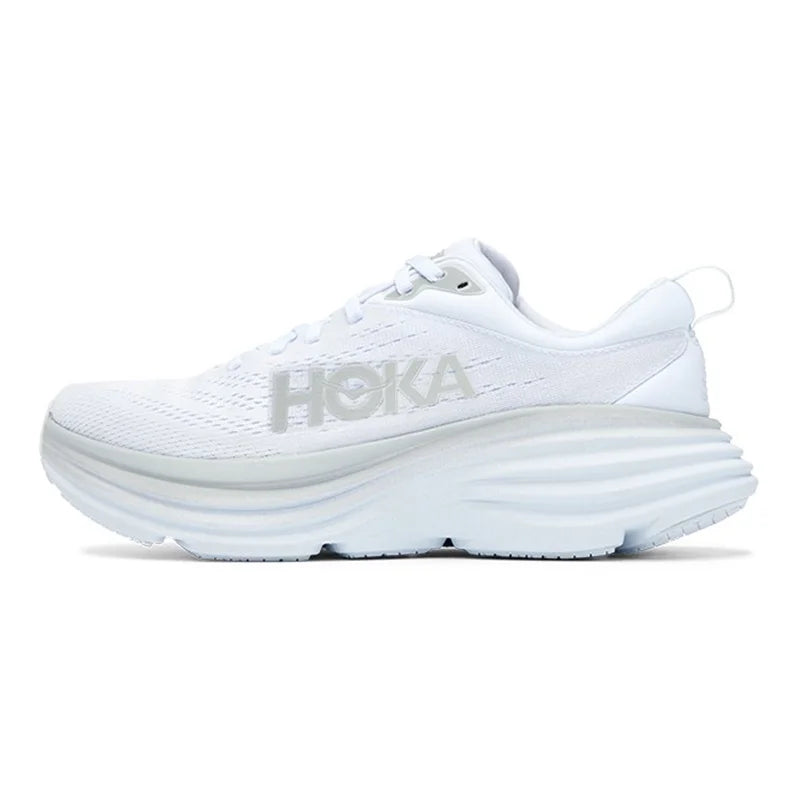 Anti Slip HOKA Bondi 8 Sport Running Shoes Breathable Cushioning Road Runs Shoes Men Sport Shoes Lifestyle Outdoor Sneaker Women