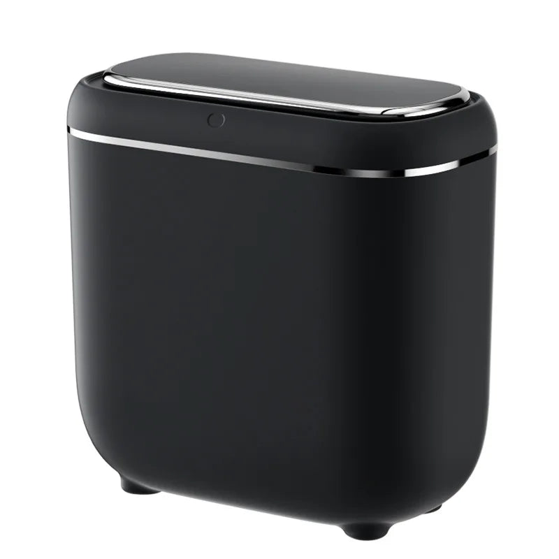 14L Smart Sensor trash can With Display Type-C Recharging Automatic Wastebin For Bathroom Kitchen Toilet Wastebasket Smart home