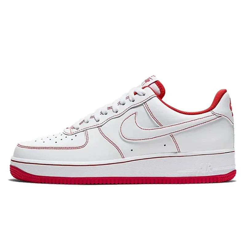 NIke Air Force 1 Skate Shoes High for Men and Women, Comfortable Unisex Sneakers, Cold White, Emerald