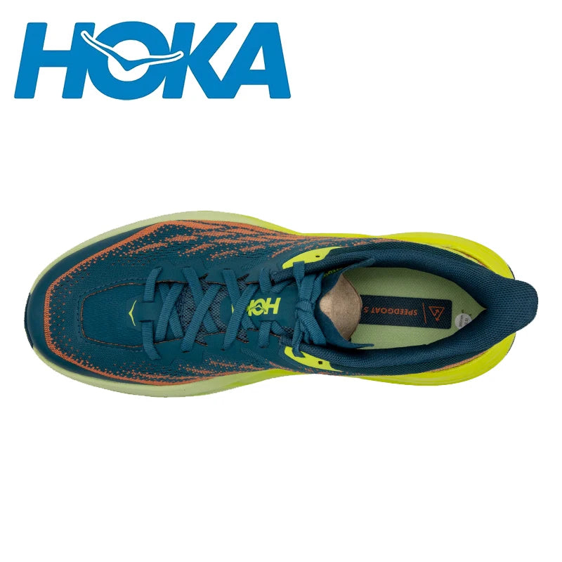 HOKA SPEEDGOAT 5 Trail Running Shoes Men Ultra-light Anti-skid Outdoor Off-road Trekking Shoes All Terrain Mountain Hiking Shoes