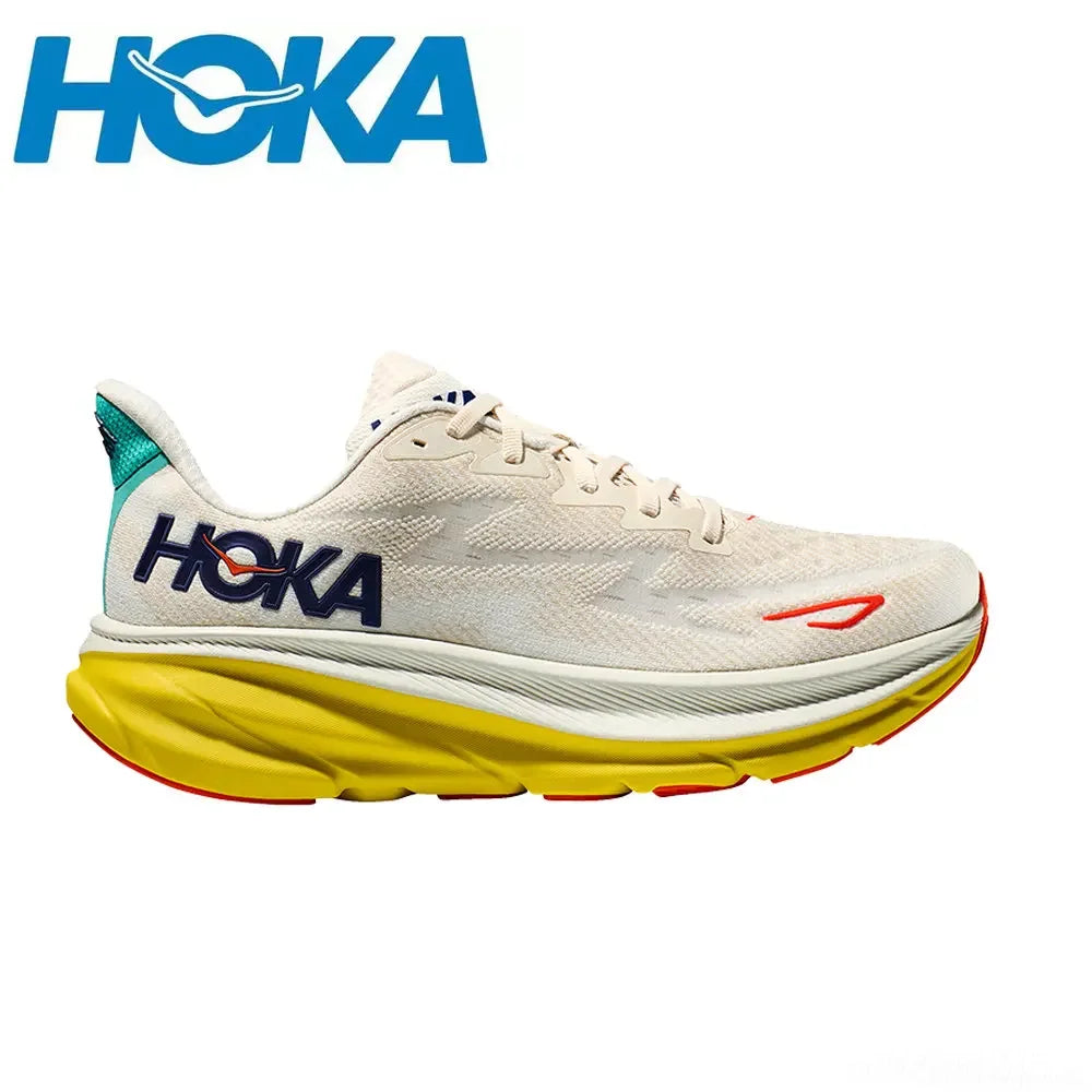 Original Hoka Clifton 9 Running Shoes Mens Women's Lightweight Cushioning Marathon Breathable Highway Trainer Sneakers