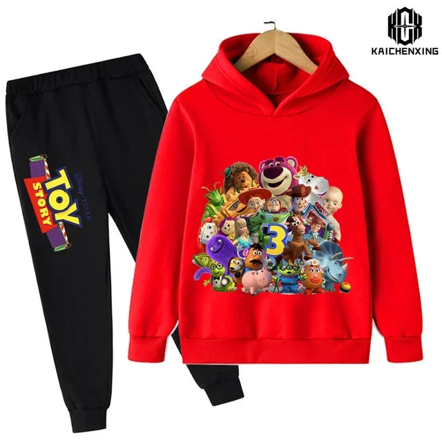 Toy Story Children's Sweatshirts Autumn Long Sleeve Sweater Kids Clothes Boys And Girls Sweatshirts Buzz lightyear Baby Suit