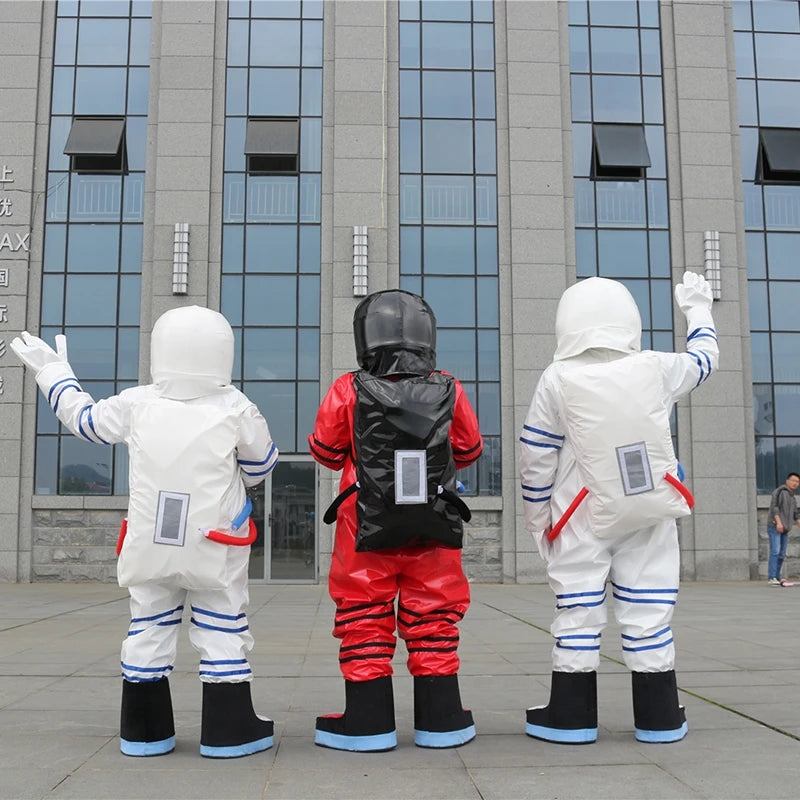 Hot Sale High Quality Space Mascot Costume Astronaut Suit Halloween Birthday Party With Backpack Glove Shoes Performance Outfits