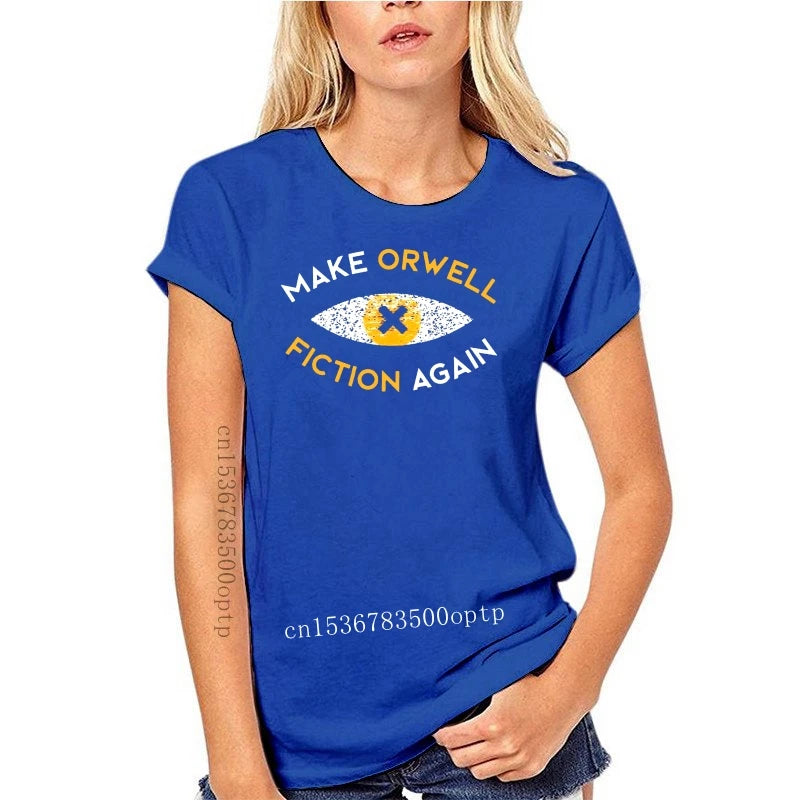 New Make Orwell fiction again - Philosophy gift T shirt orwell 1984 dystopia liberal philosopher philosophy philosophic