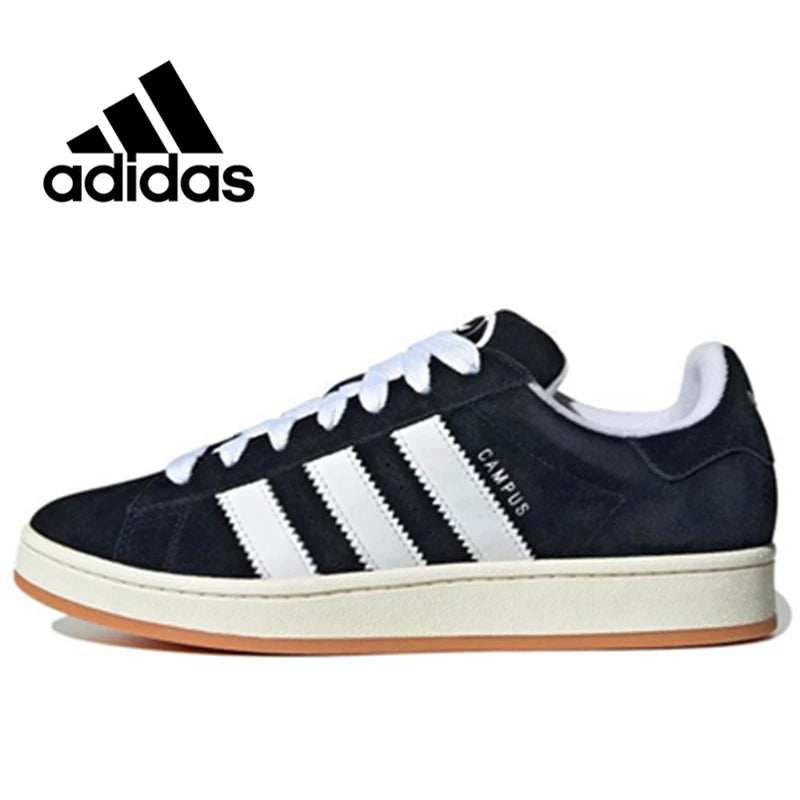 Adidas Campus 00 Core Black Suede Skateboard Shoes For Unisex  Sneaker