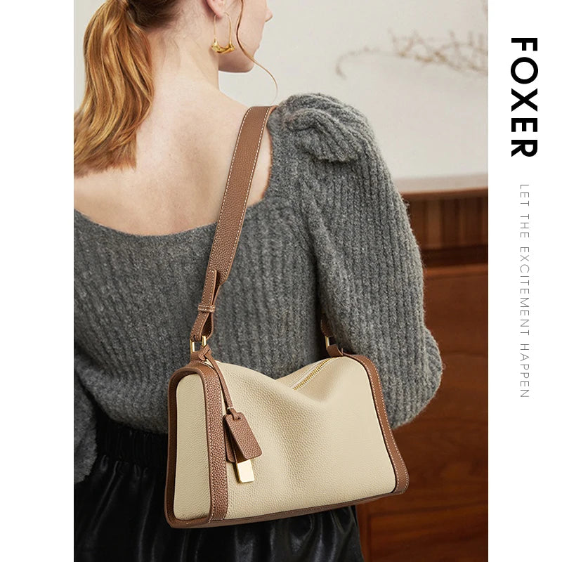 Soft Fashion Crossbody Female  Bag With Wide Strap