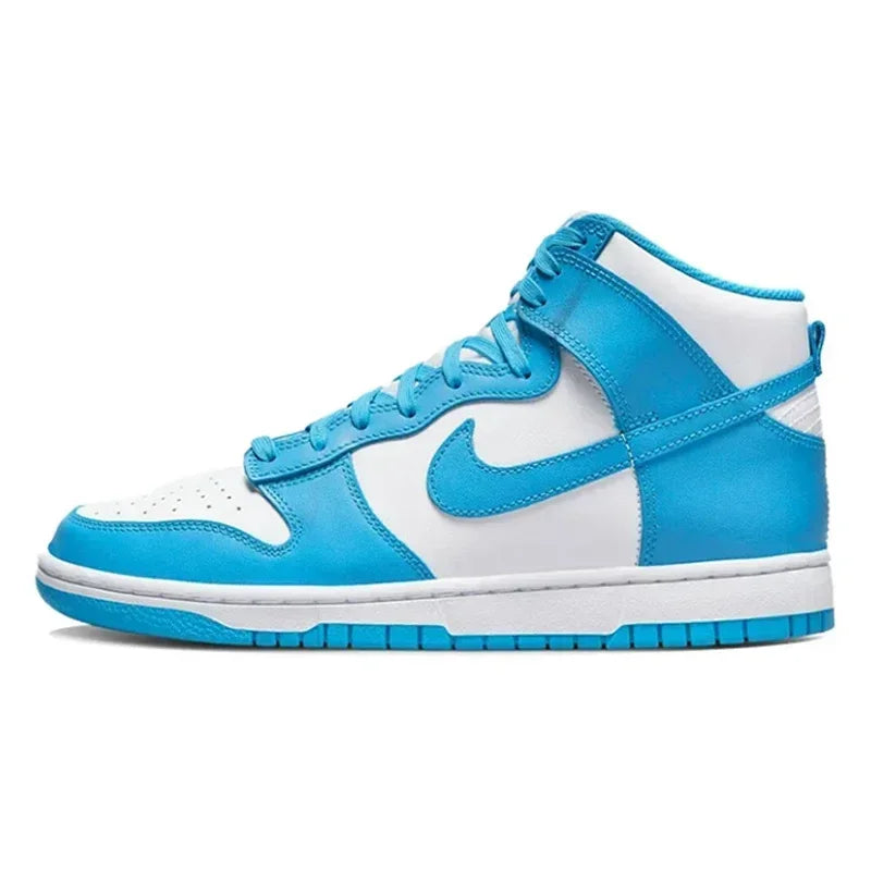 NOke Retro Dunk Skate Shoes for Men and Women, Classic Sneakers, Laser Blue