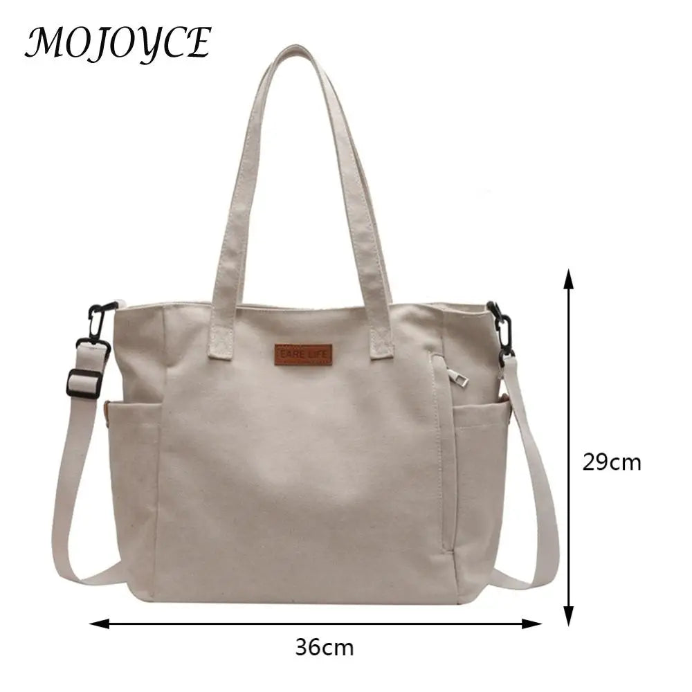 Canvas Vintage Casual Portable Adjustable Strap for Weekend Vacation