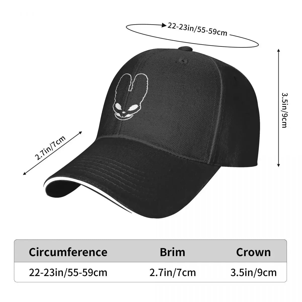 Black Jack Baseball Cap Luxury Man Hat Hat Luxury Brand Men Caps Women's