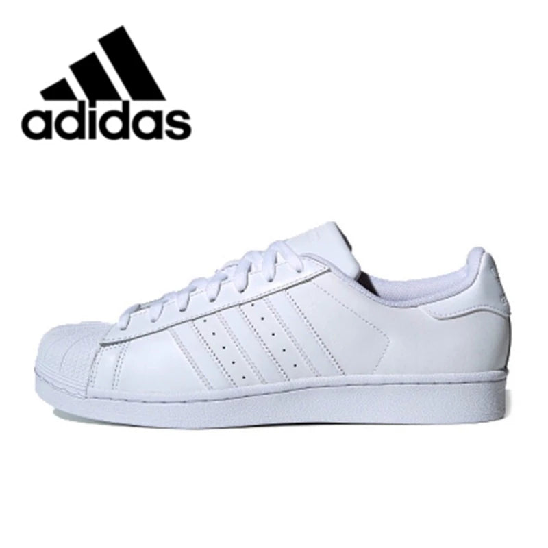 Adidas Superstar Casual Skateboard Shoes For Unisex Classic Black White Outdoor Sports Sneakers