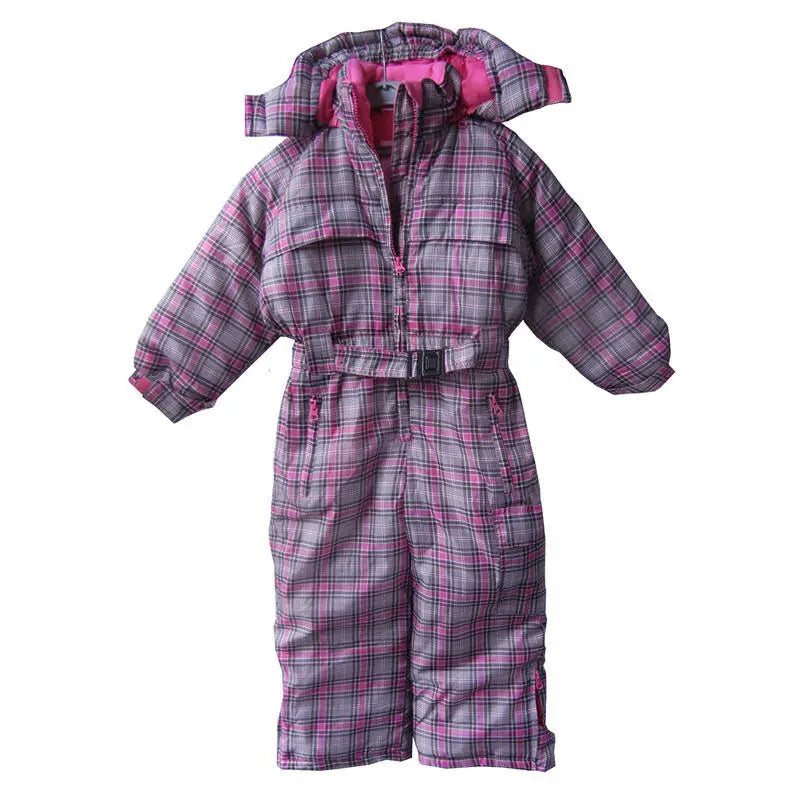 -30 Degree Children Ski Jumpsuit Winter Snowboard Jacket BoysGirls Outdoor Snow Suits Warm Waterproof Kids Ski Jacket TZ418