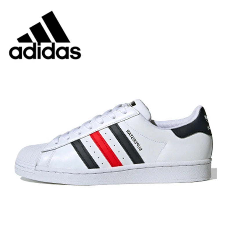 adidas superstar original Unisex casual skateboard shoes classic black white