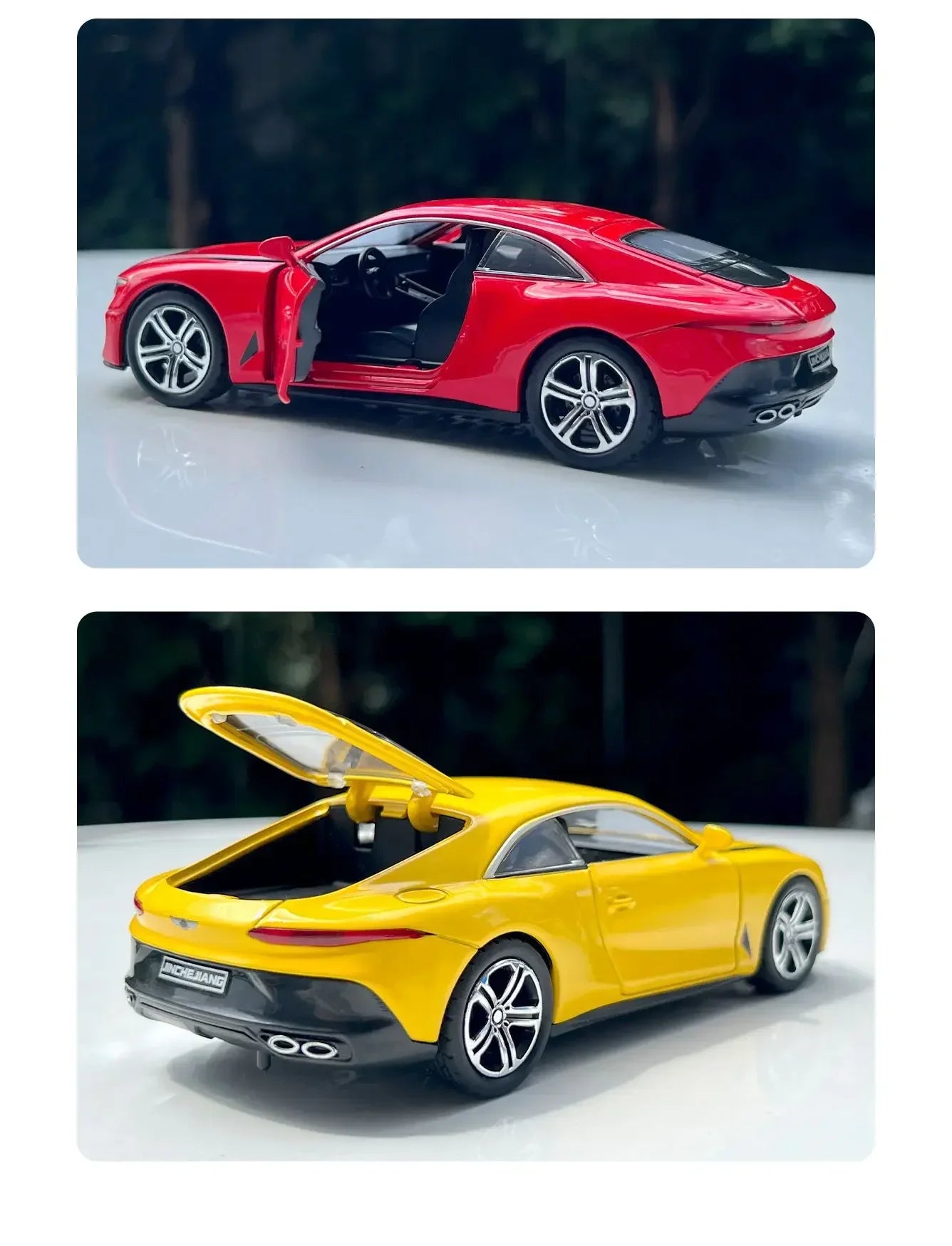 1: 32 Bentley Mullena sports car with sound and light feedback toy car model decorations collection gifts