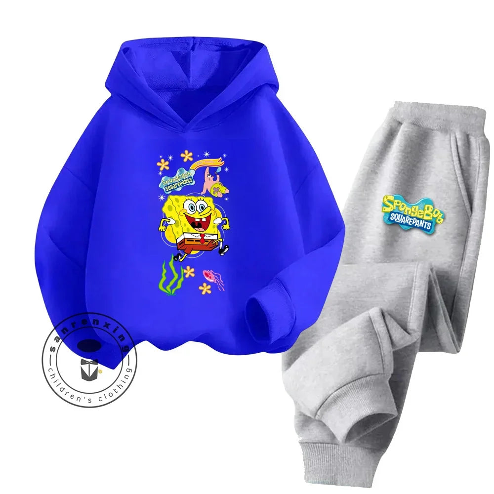 SpongeBob Kawaii Hoodie Keep Your Little Ones Warm This Winter Anime-Inspired Styles in 7 Different Colors and Soft Long Sleeves